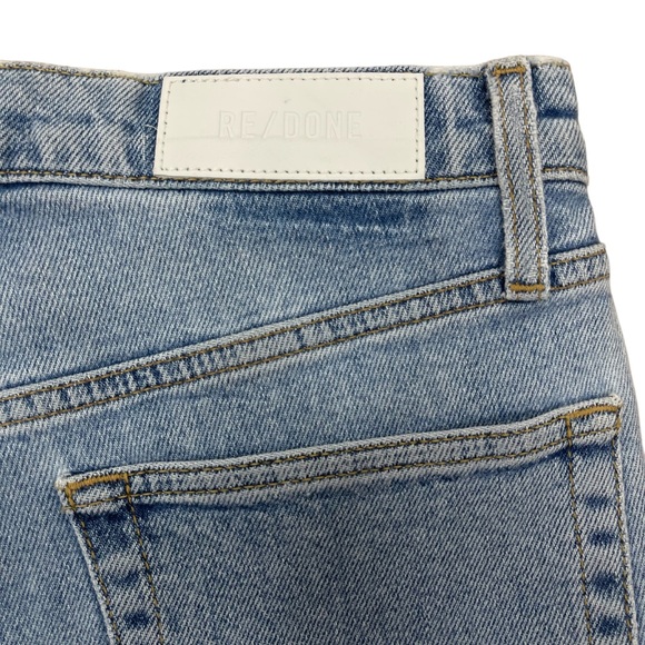 Re/Done 90’s High Rise Ankle Crop Jeans Size 26 NWT - Picture 5 of 7